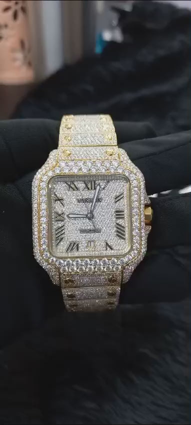 Moissanite watch